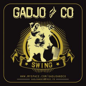 Le logo de Gadjo and Co au Centre à Saint Nazaire