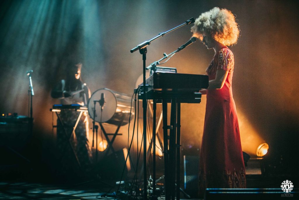 image live du duo afrodite en concert au centre a saint nazaire