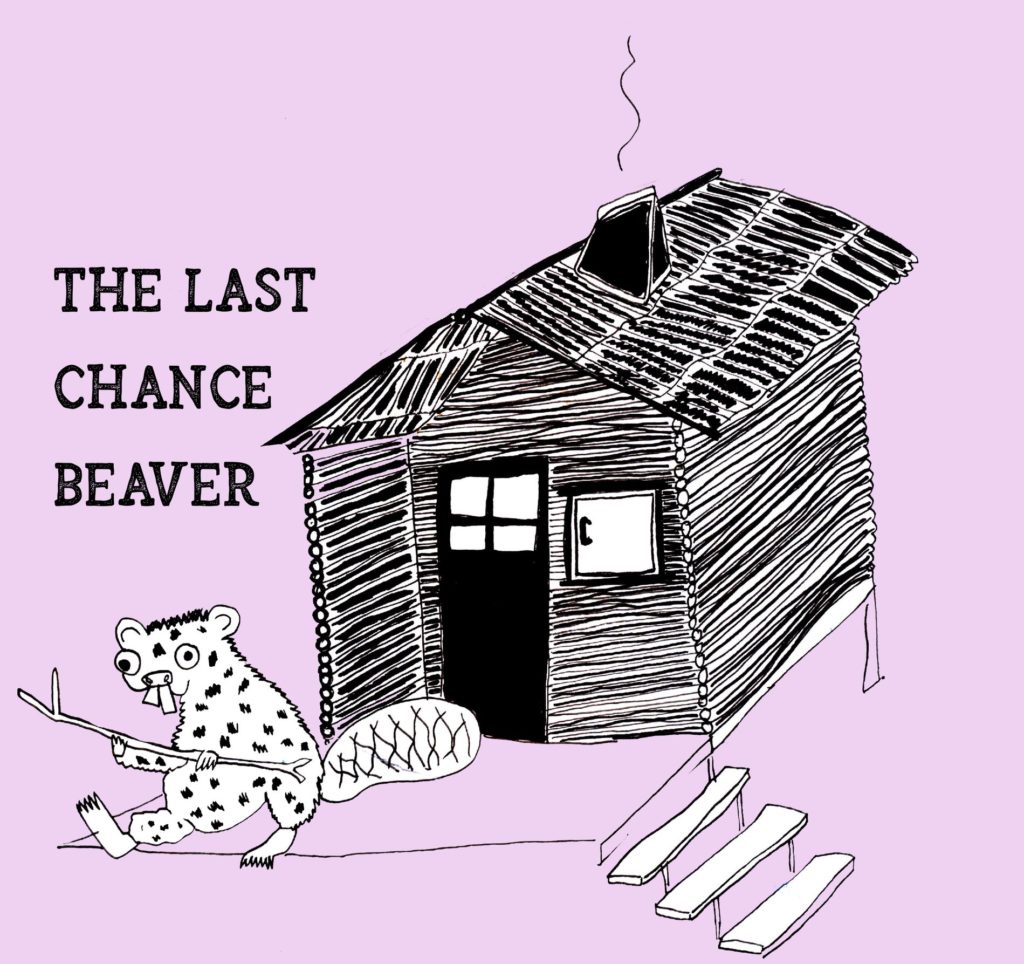 Le logo du groupe 'the last chance beaver' en concert au cafe Le Centre a Saint Nazaire