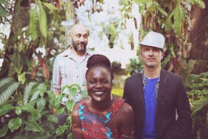 Musique transe-africaine avec le groupe Djusu au café-concert Le Centre à Saint-Nazaire.